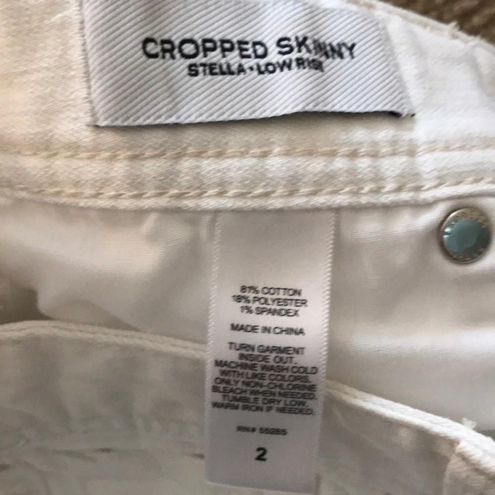 ** SALE ** Express Cropped Skinny Jeans - Picture 3 of 4